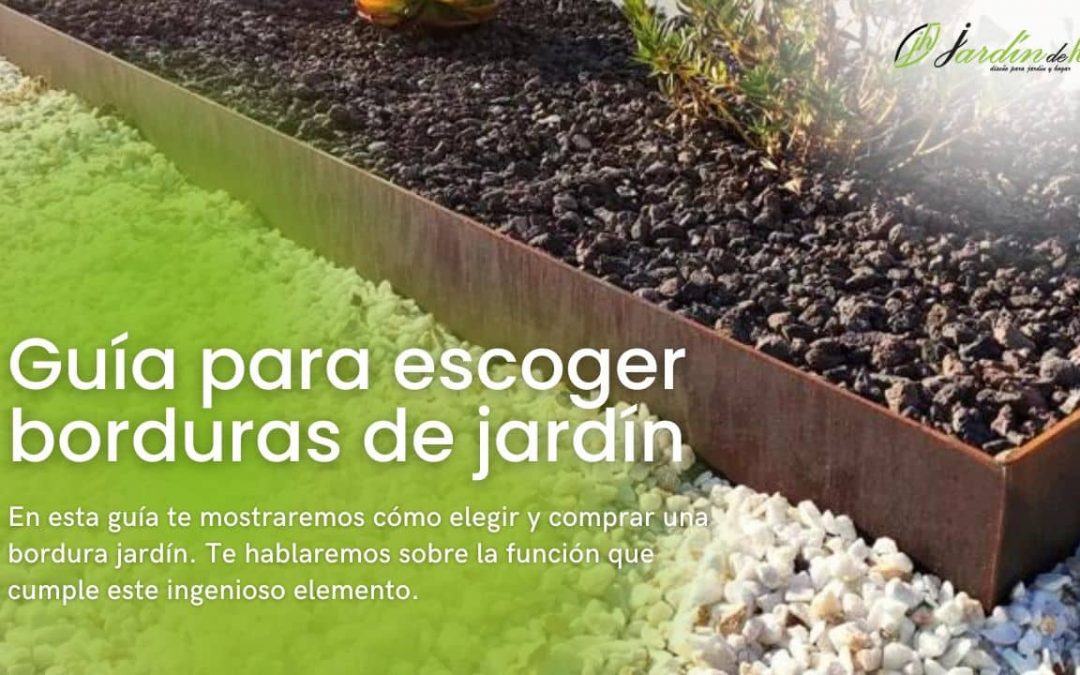 Guía para escoger borduras de jardín