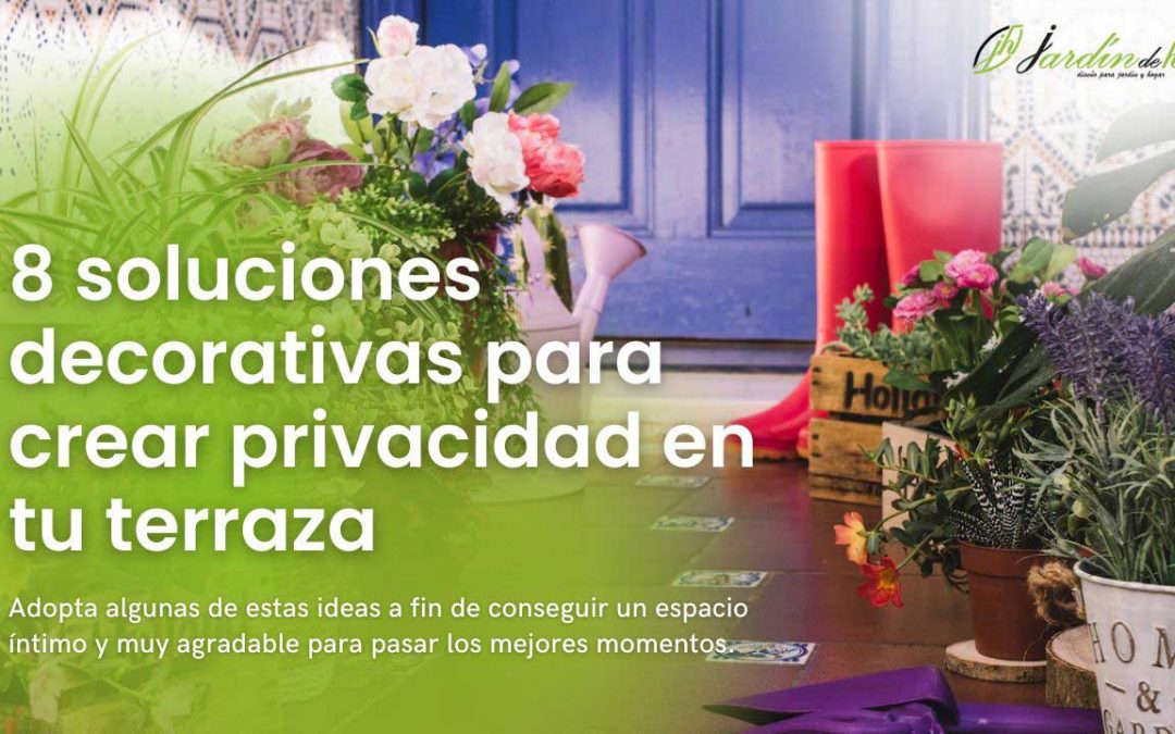 8 soluciones decorativas para crear privacidad en tu terraza